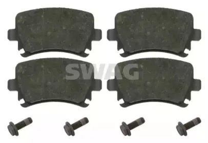 Комплект тормозных колодок, дисковый тормоз SWAG купить